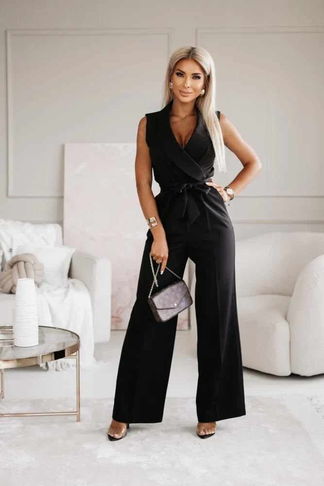 Ärmelloser Overall – Stilvolles Design aus erstklassigem Material