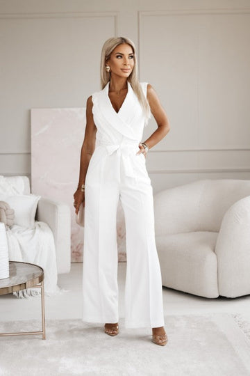 Ärmelloser Overall – Stilvolles Design aus erstklassigem Material