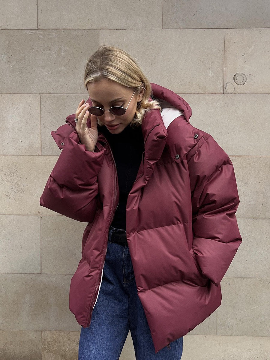 Natalia – Daunenjacke mit Kapuze