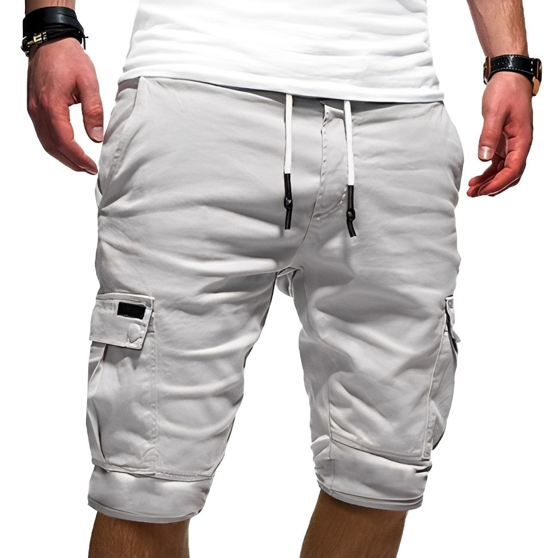 James - Bequeme, weit geschnittene Cargoshorts für Damen