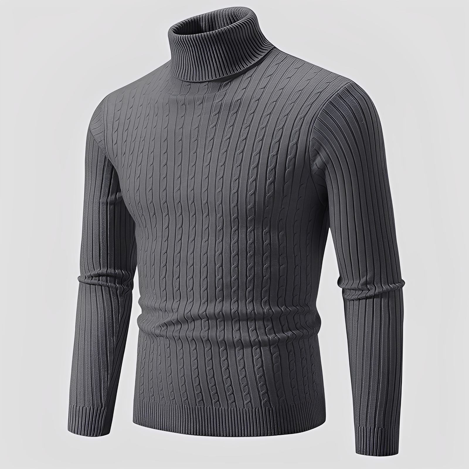 Devin - Moderner Rollkragenpullover für Herren