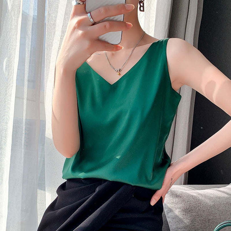 Gladys - Weiches und seidiges Frauen-Tanktop
