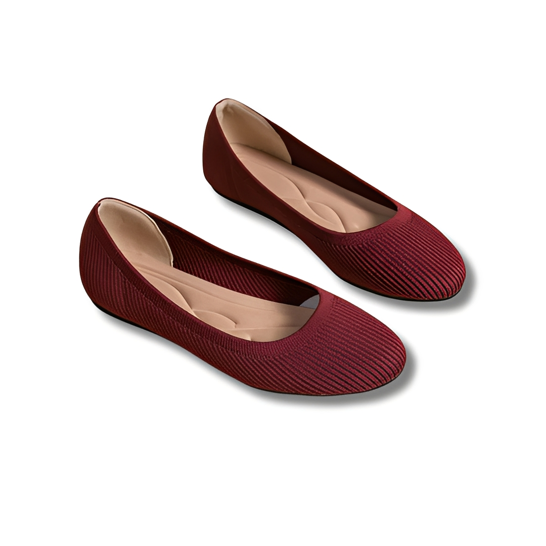 Pietra - Bequeme Schuhe mit runder Spitze für Damen