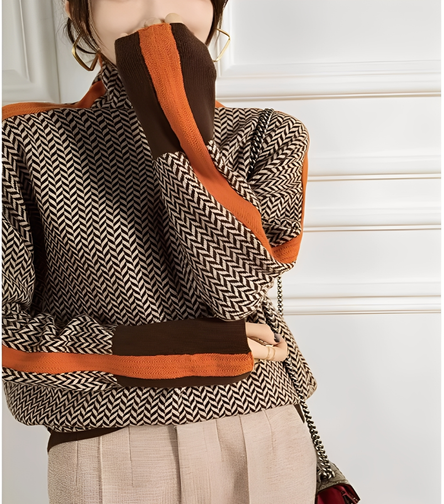 Anita – Eleganter Damen-Rollkragenpullover
