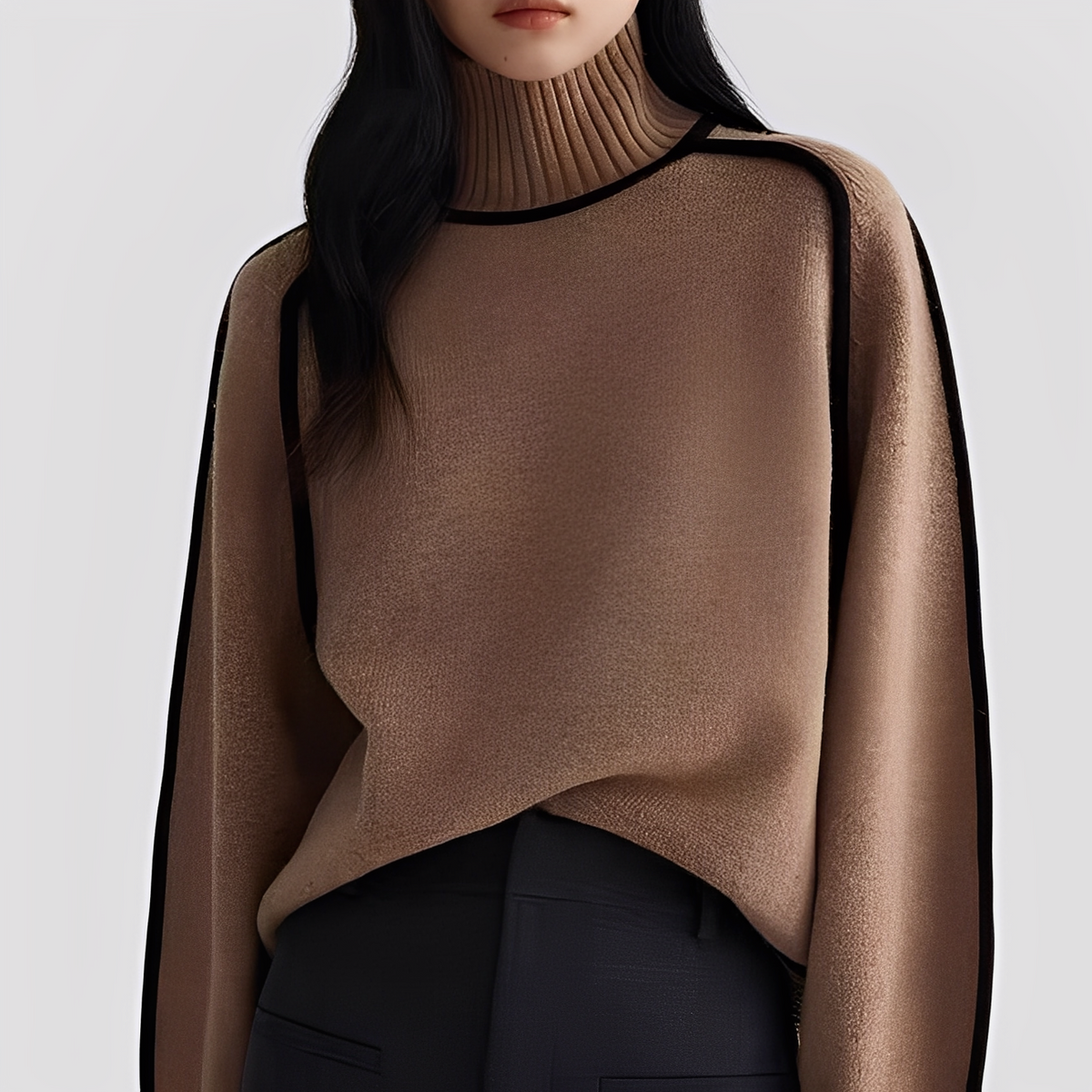 Azalea - Eleganter und bequemer Rollkragenpullover