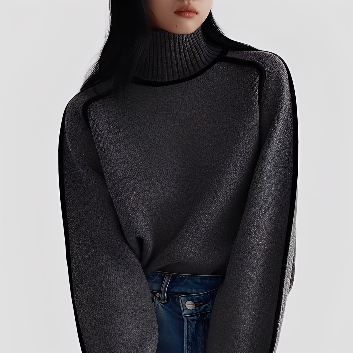 Azalea - Eleganter und bequemer Rollkragenpullover