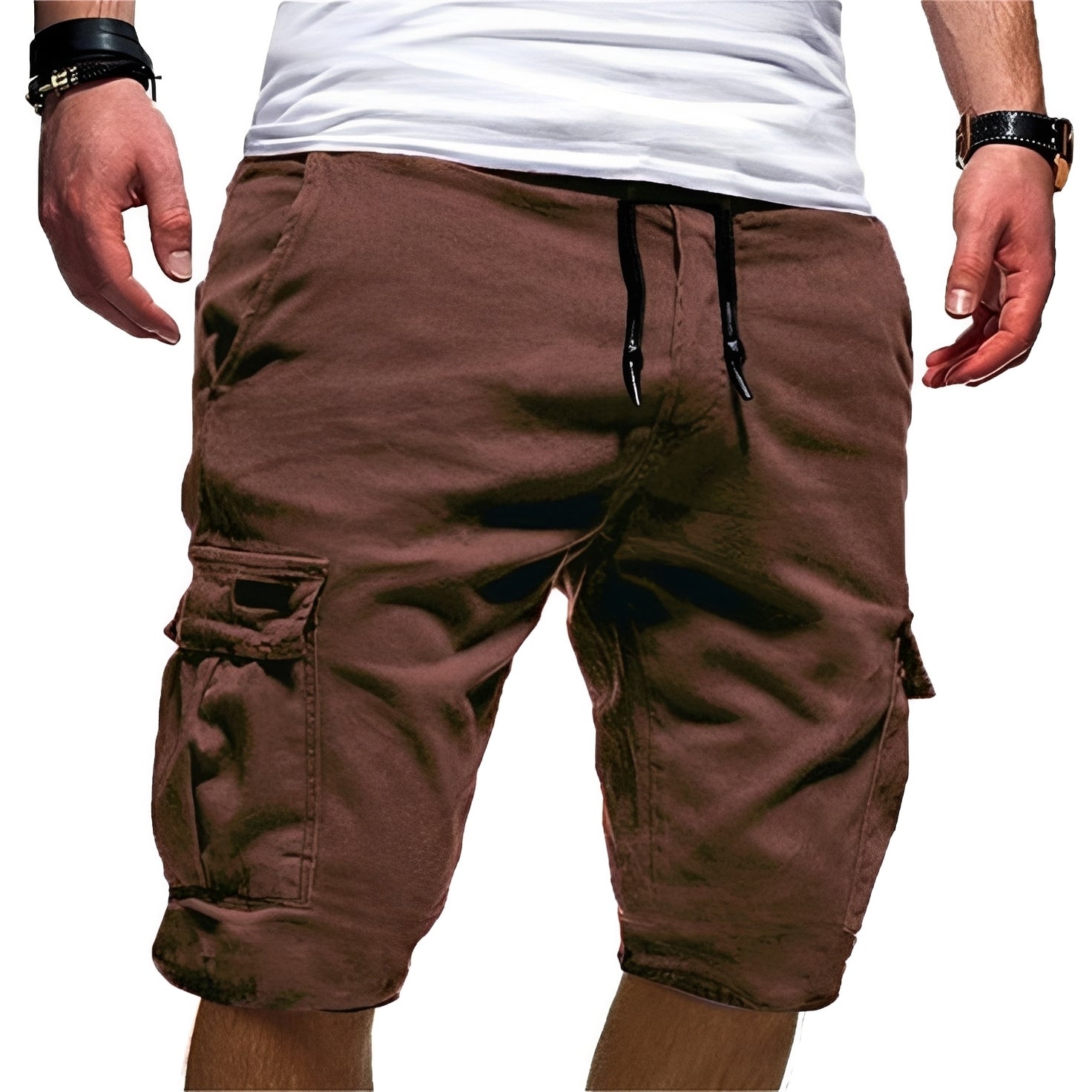 James - Bequeme, weit geschnittene Cargoshorts für Damen
