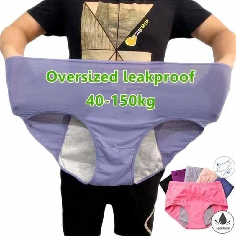 Hohe Taille Anti-Leckage Slips - Große Größen - Maximaler Komfort und sicherer Schutz