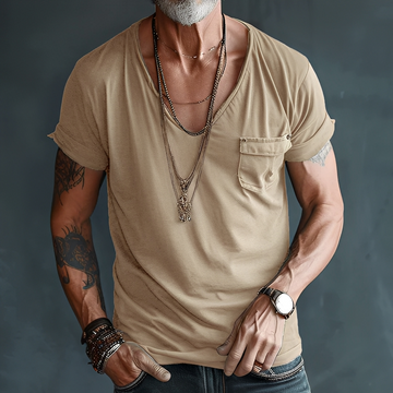 Jelou - Lässiges Sommer-T-Shirt für Herren