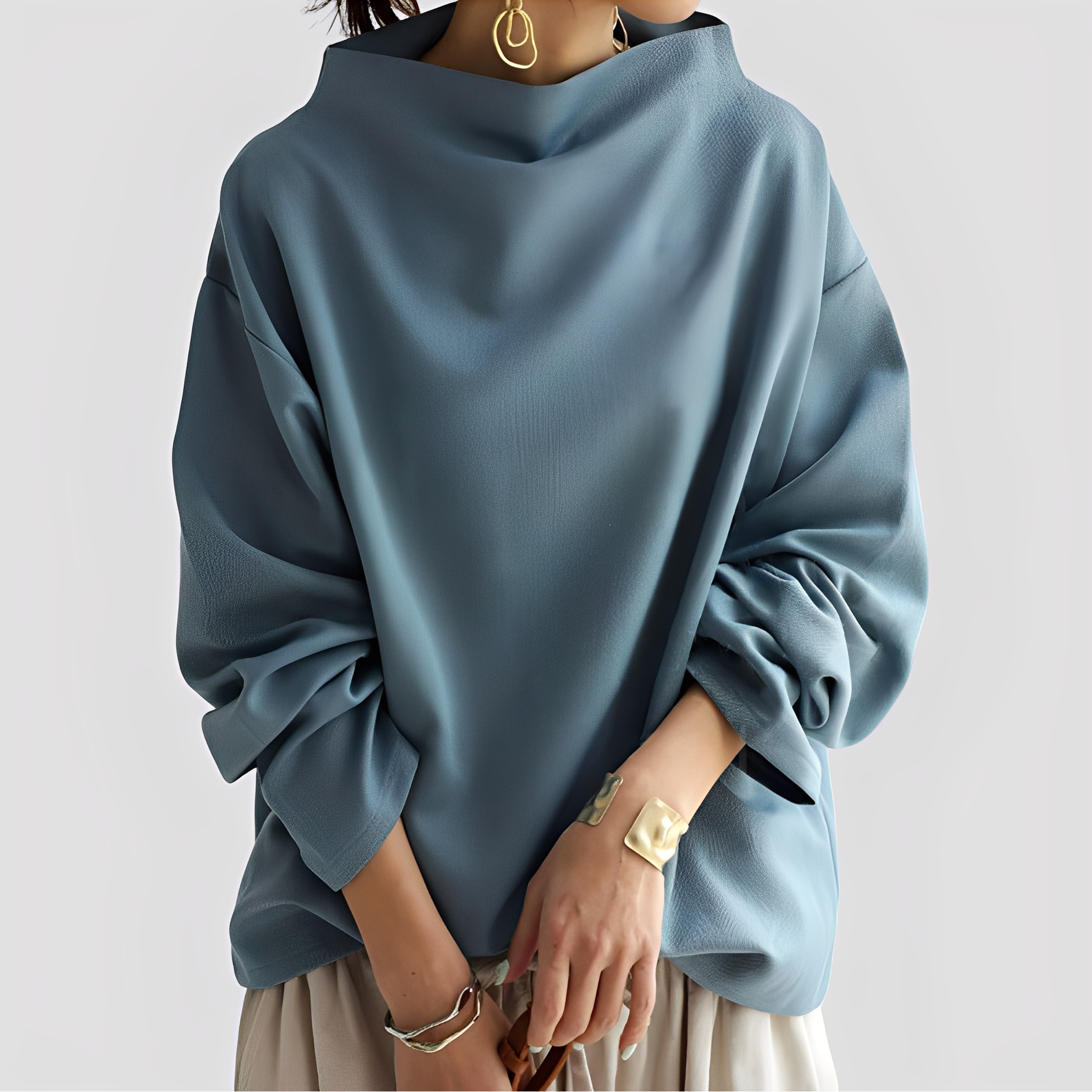Romayne - Eleganter Damen-Rollkragenpullover