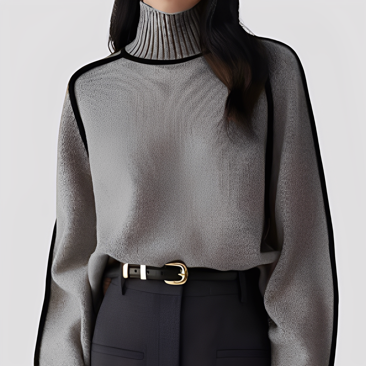Azalea - Eleganter und bequemer Rollkragenpullover