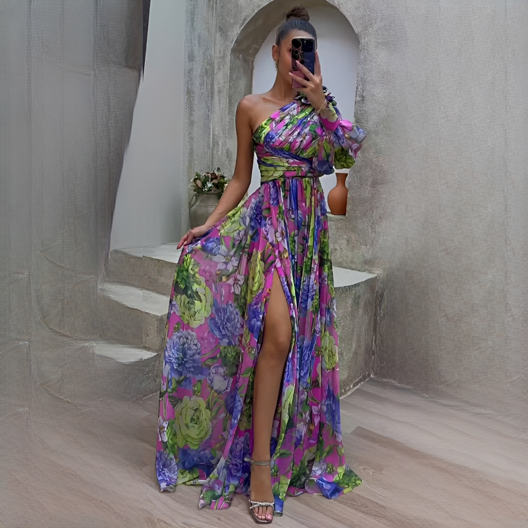 Lisley - Modisches Blumenkleid für Frauen