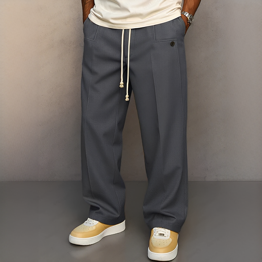 Clent - Elegante Herrenhose mit Kordelzug
