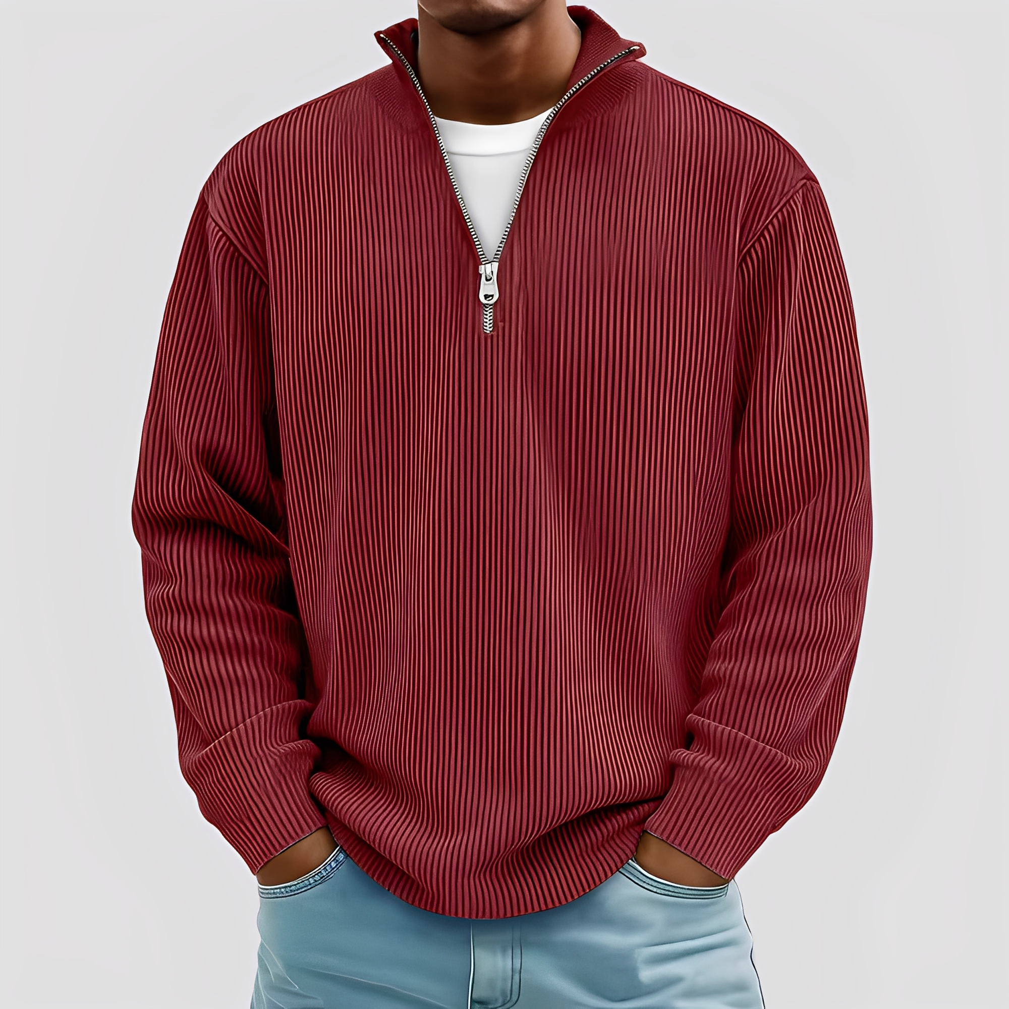 Henry - Zeitgemäßer, komfortabler und warmer Herrenpullover