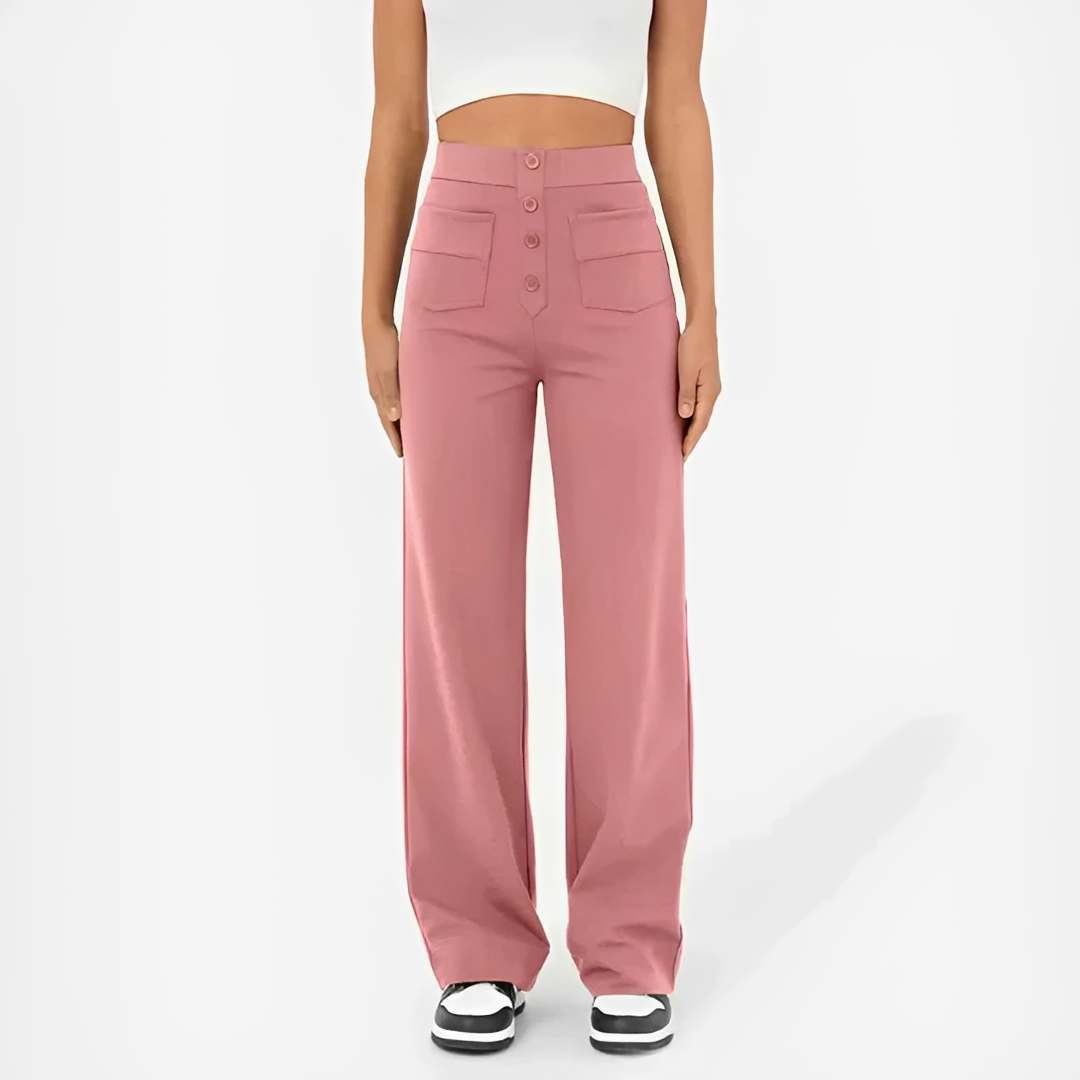 Dara - Stilvolle Damenhose mit hoher Taille