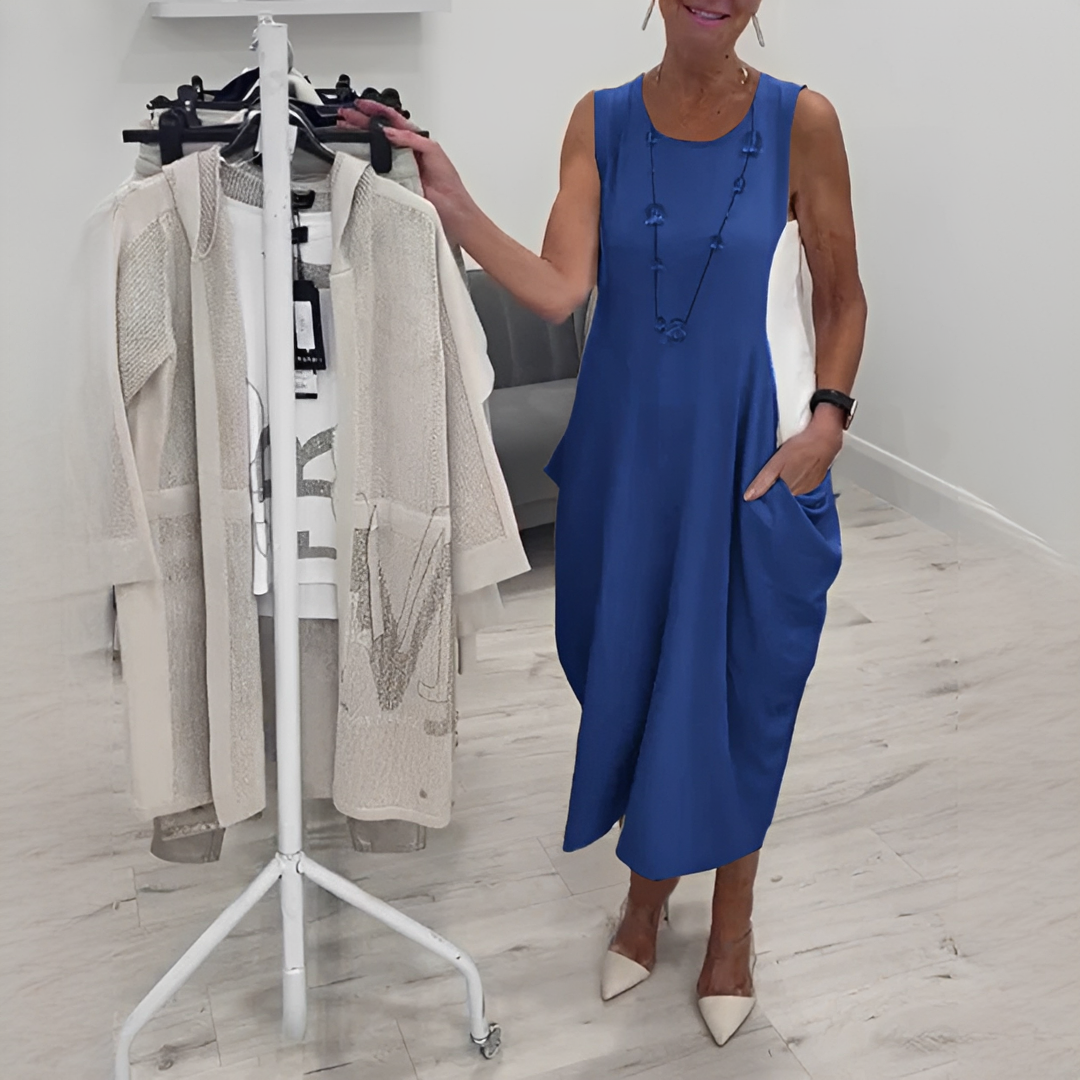 Dinna - Entspanntes und angenehmes Damenkleid