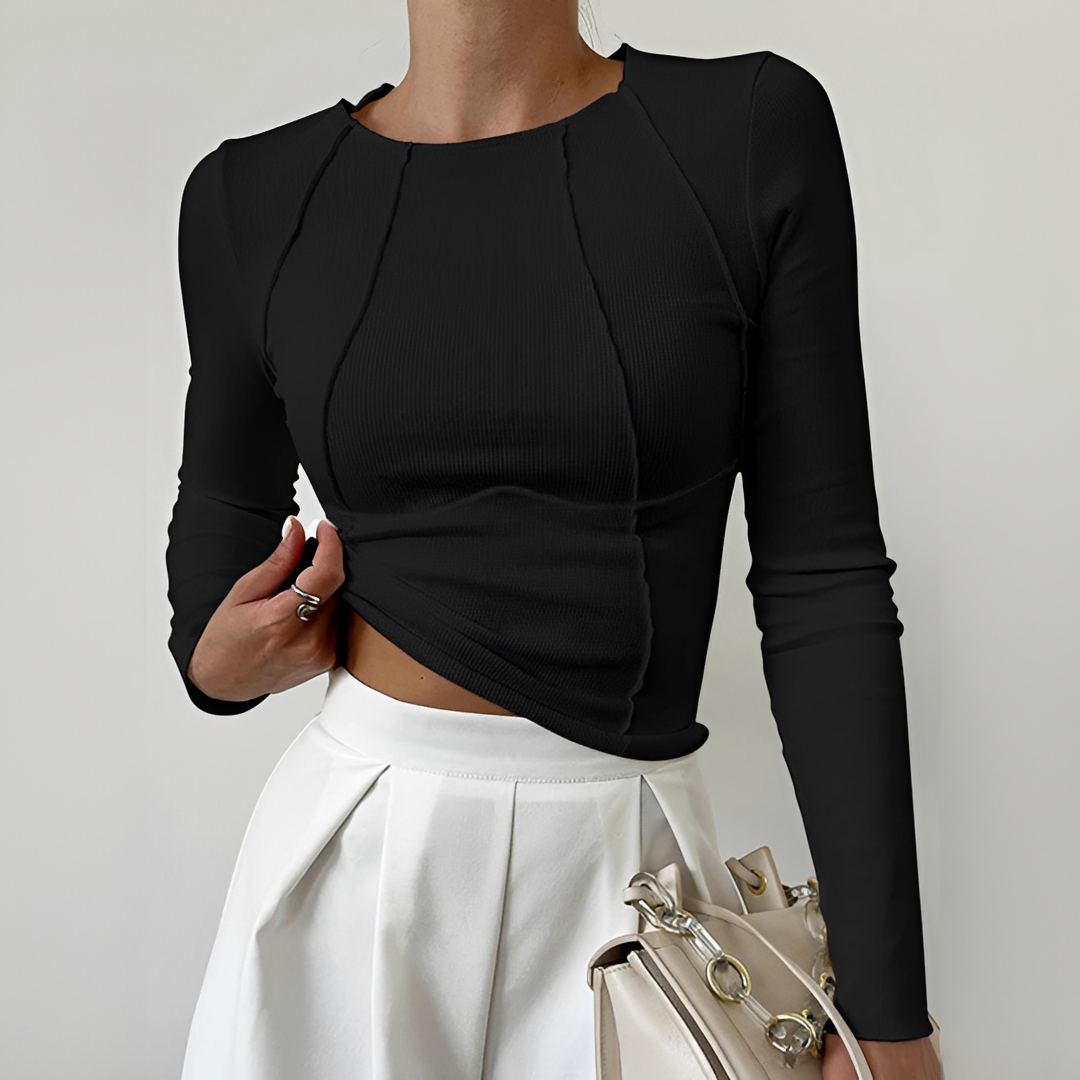 Matilda - Elegantes Langarmoberteil für Damen