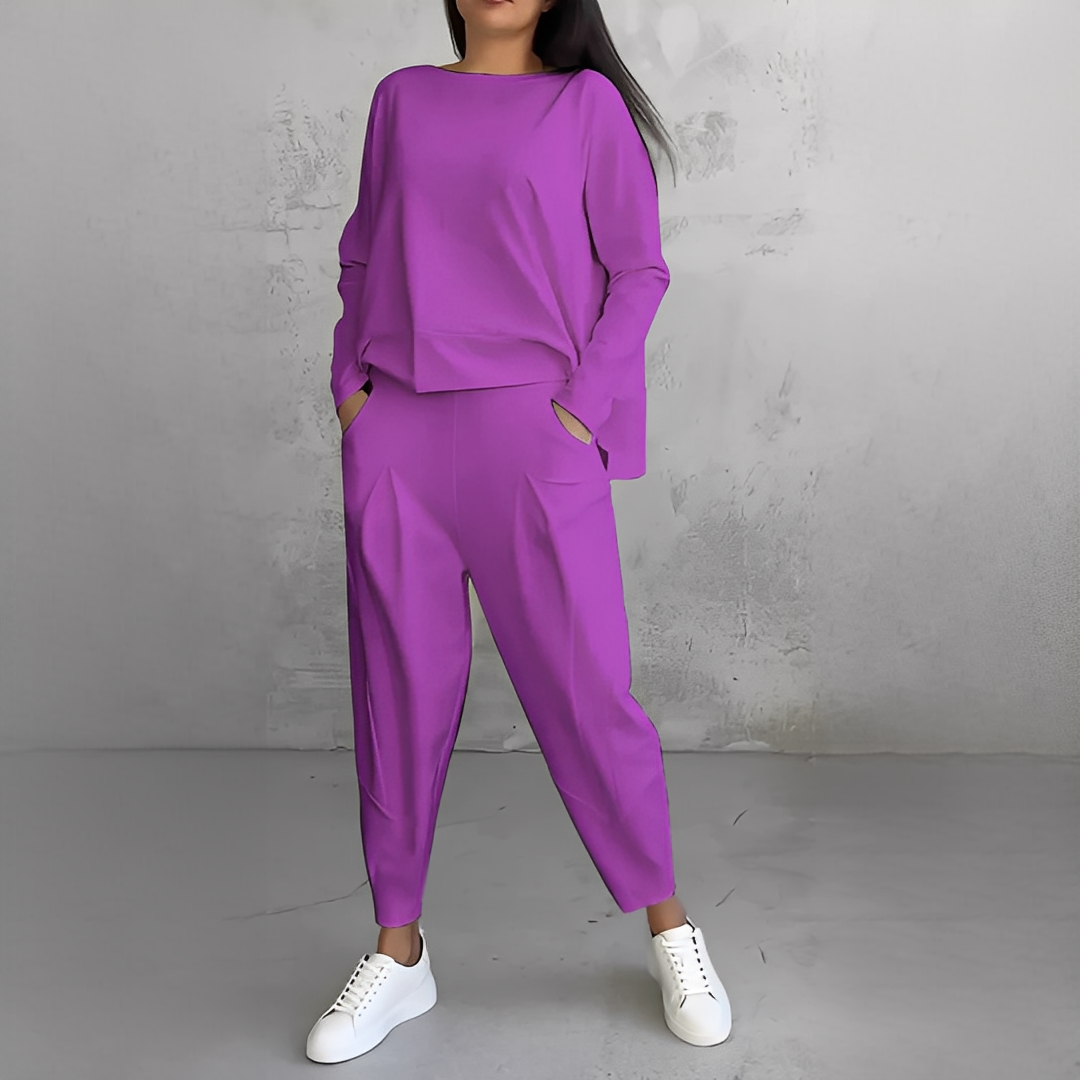 Lilian - Modisches Damen-Set aus Hemd und Hose