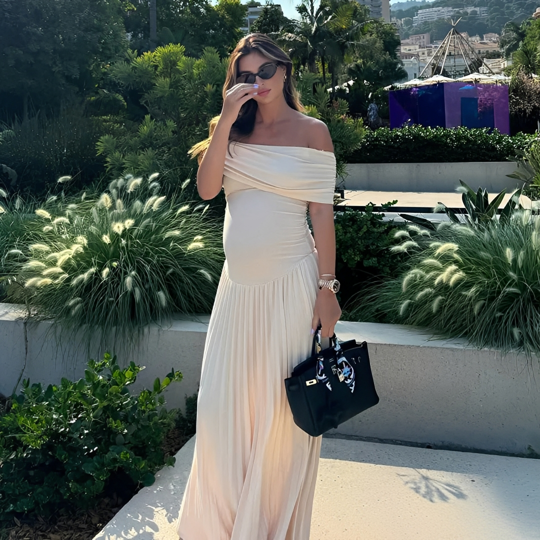 Effie - Elegantes Maxikleid mit Bandeau-Oberteil