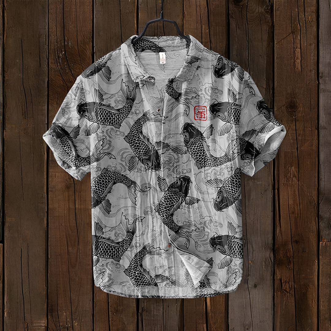 Raylle - Vintage-Sommerhemd für Herren