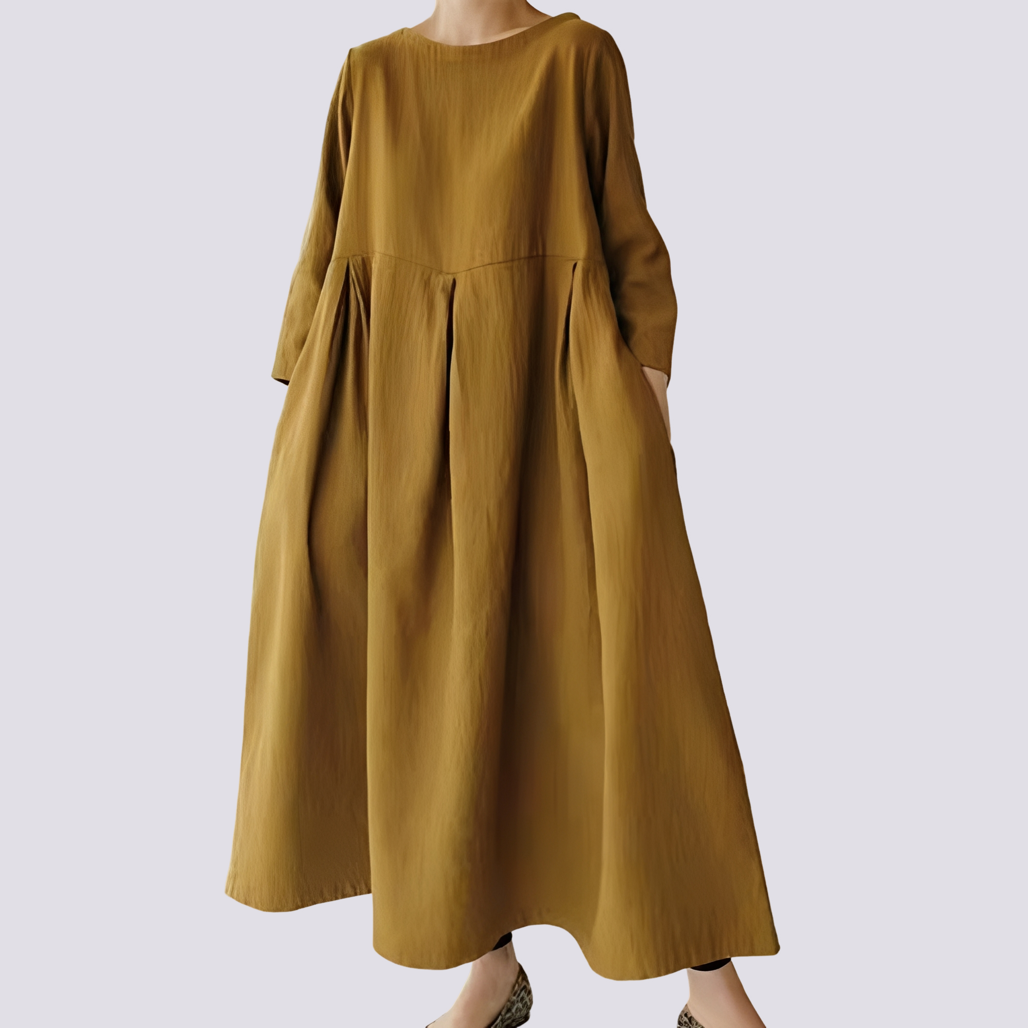 Veronica - Lässiges Kleid mit Taschen für Damen