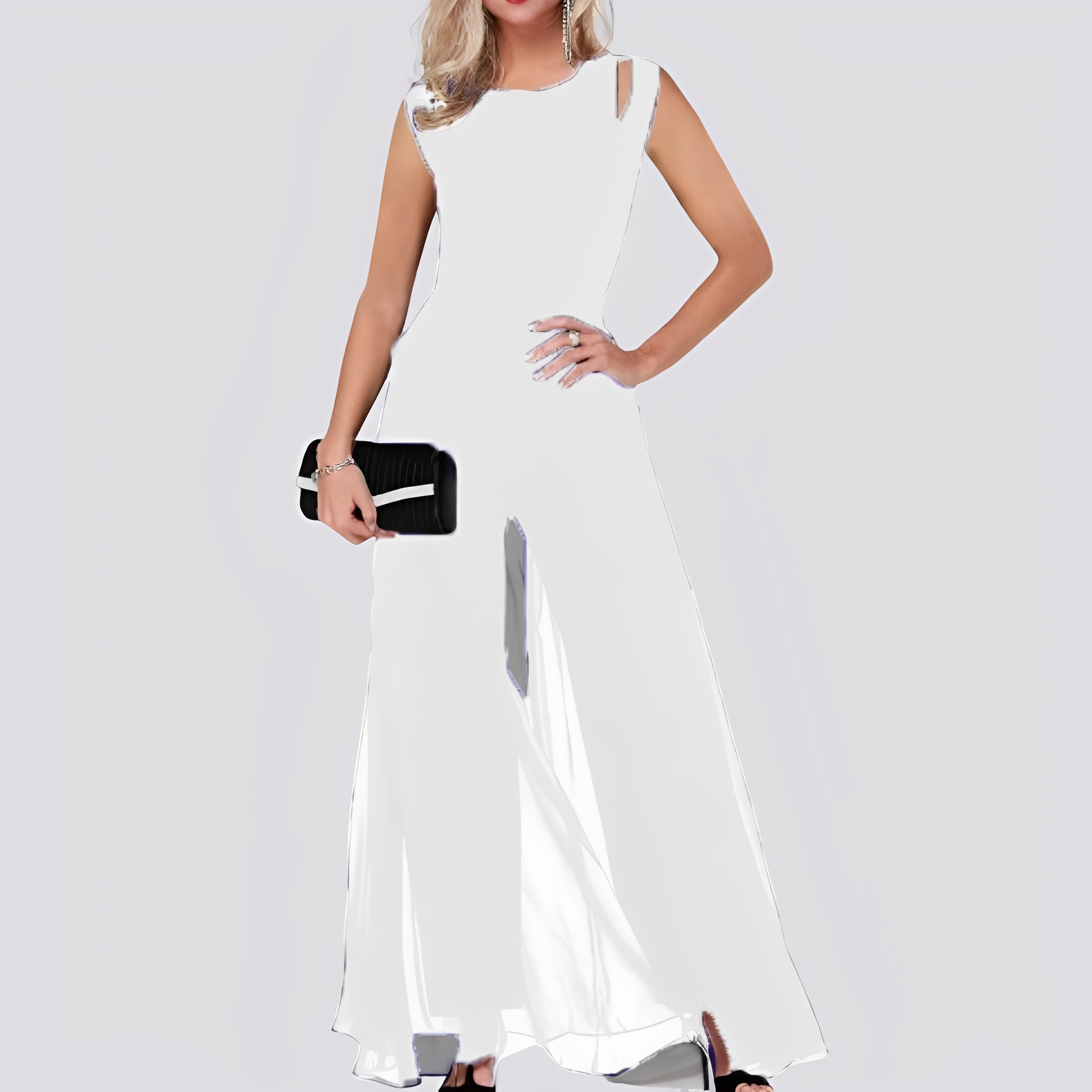 Sienna - Eleganter ärmelloser Damen-Overall
