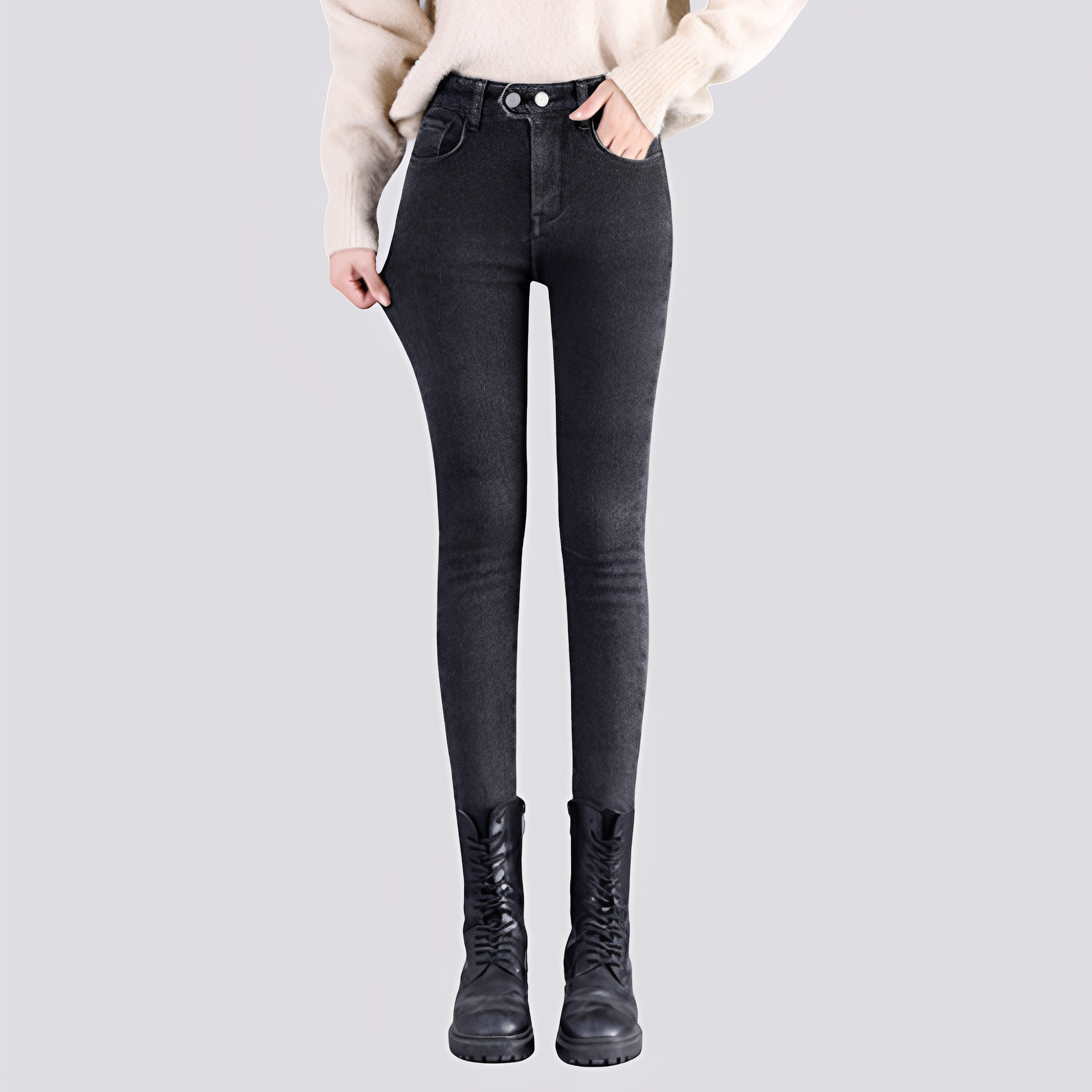 Caroline - Modische und warme Thermohose für Damen