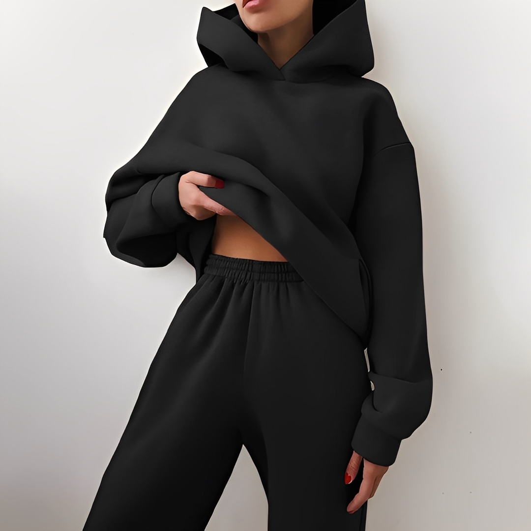 Disserre - Set aus Kapuzenpullover und Hose für Frauen