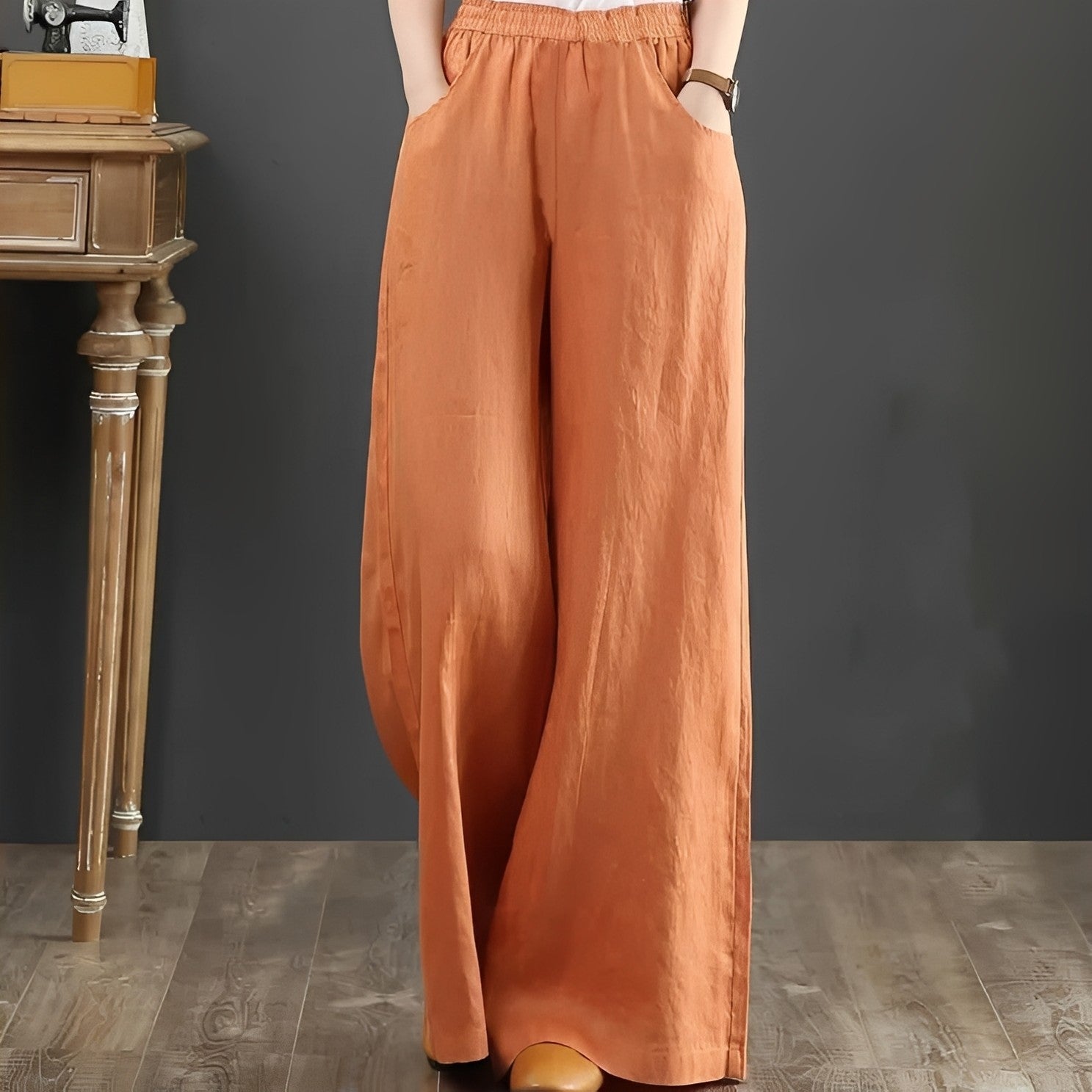 Dorothy - Bequeme Hose mit weitem Bein für Frauen