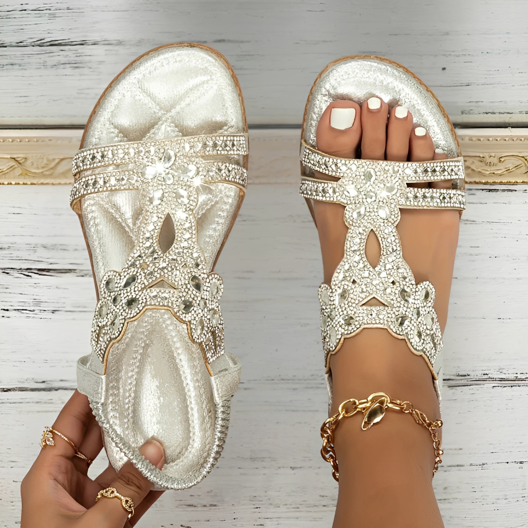 Rhian - Boho-Sandalen im lockeren Design