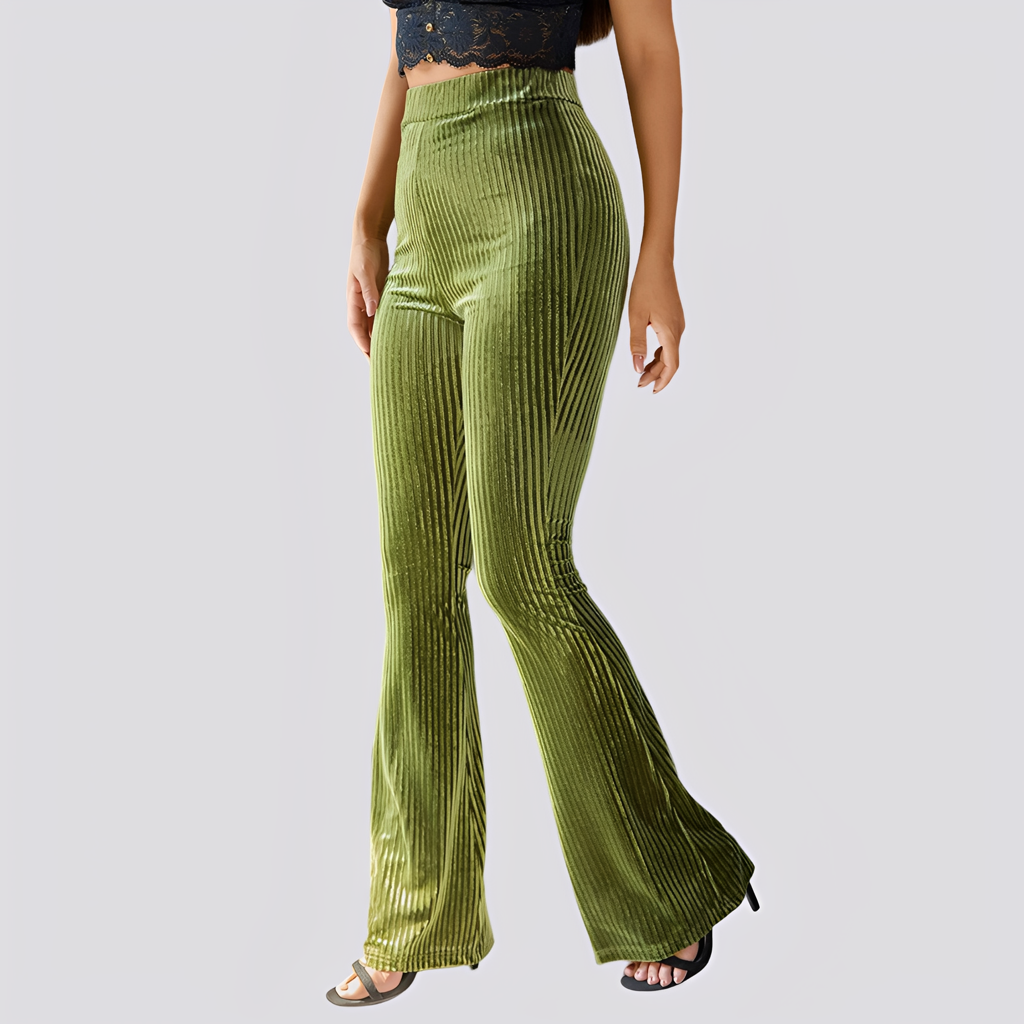 Leona - Bequeme Cord-Schlaghose für Damen