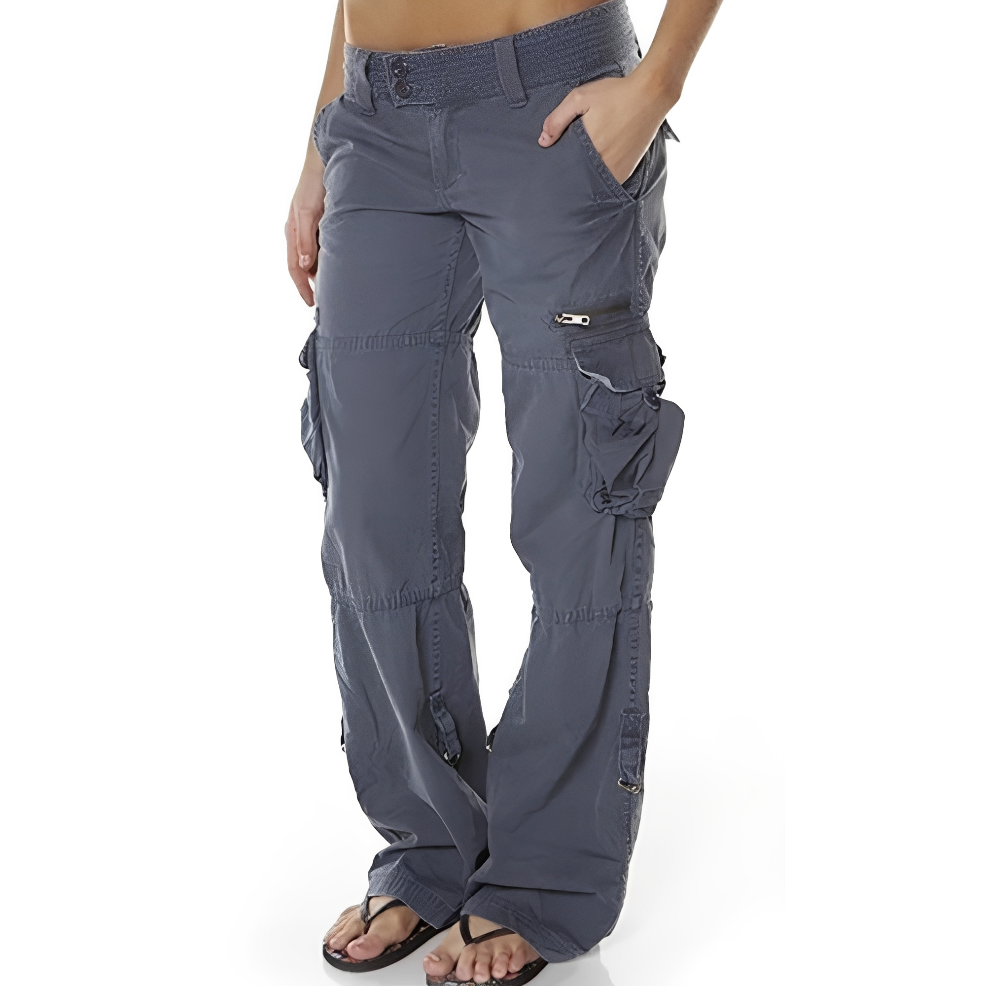 Matilda - Trendige, locker geschnittene Damen-Cargohose
