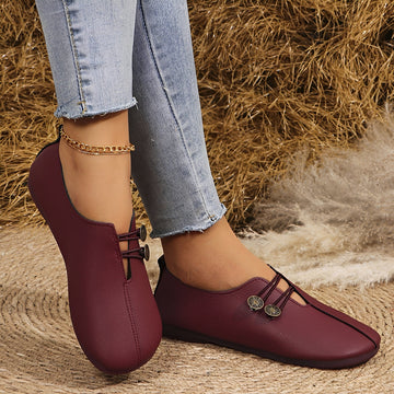 Monica - Elegante, bequeme flache Schuhe für Damen