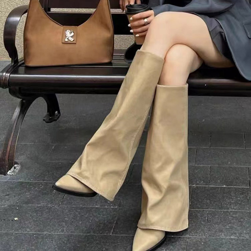 Wynne - Damenstiefeletten mit breitem Blockabsatz