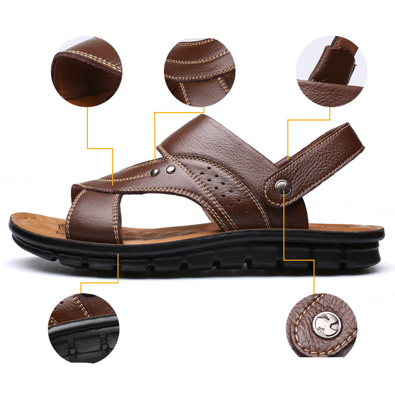 Robbie - Modische Sandalen mit Riemen für Herren