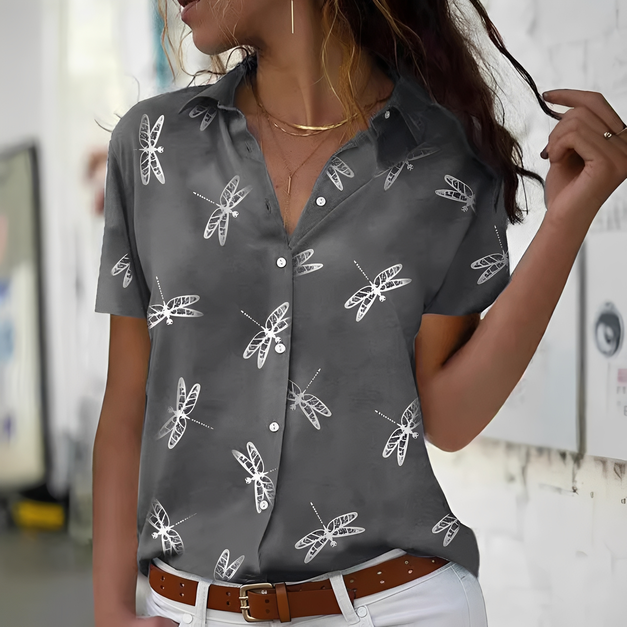Joyce - Elegantes, vielseitiges Damen-Shirt