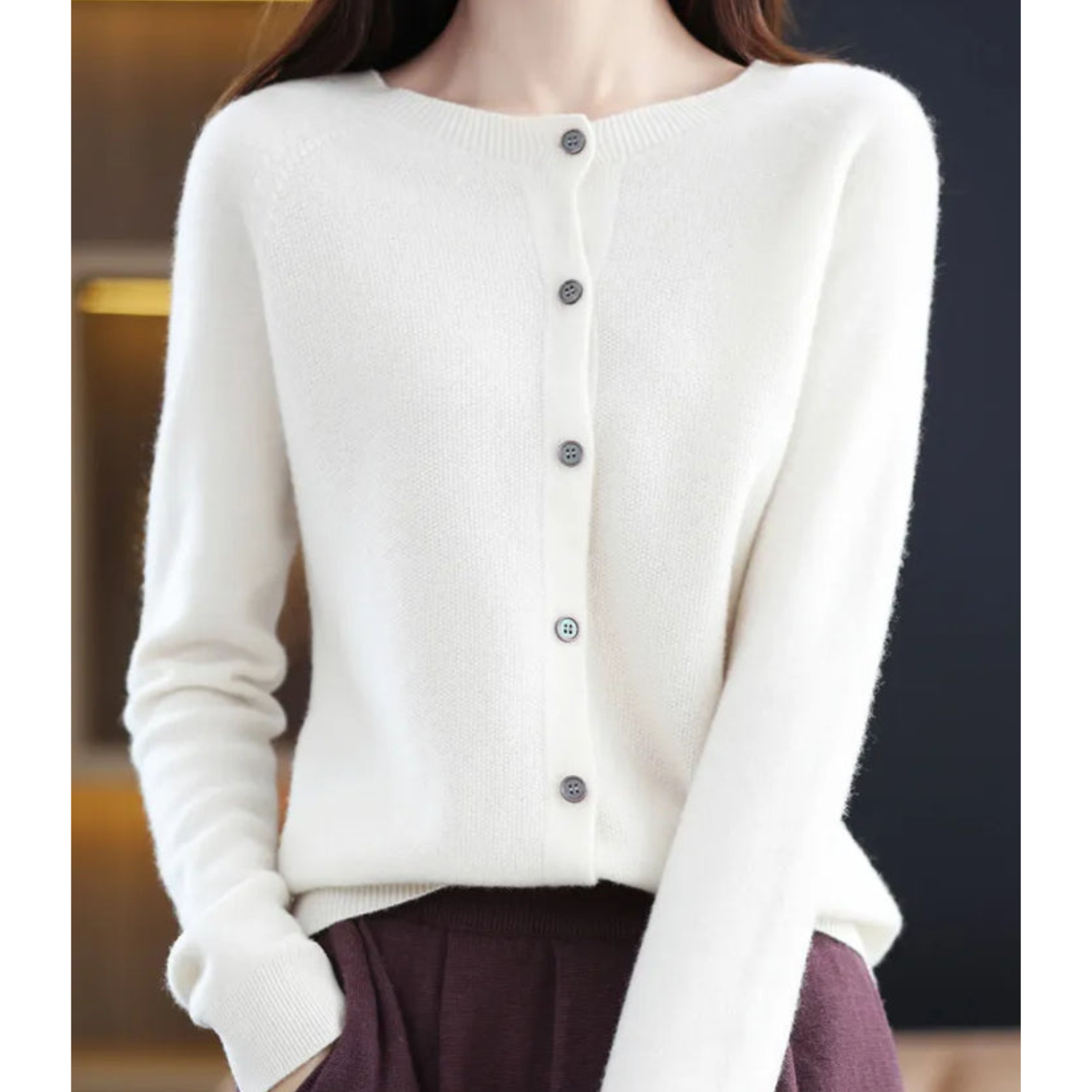 Aubry – Kuschelige, weiche Strickjacke