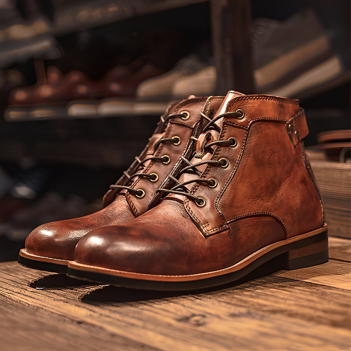 Chester - Stiefel im Vintage- und Klassikstil
