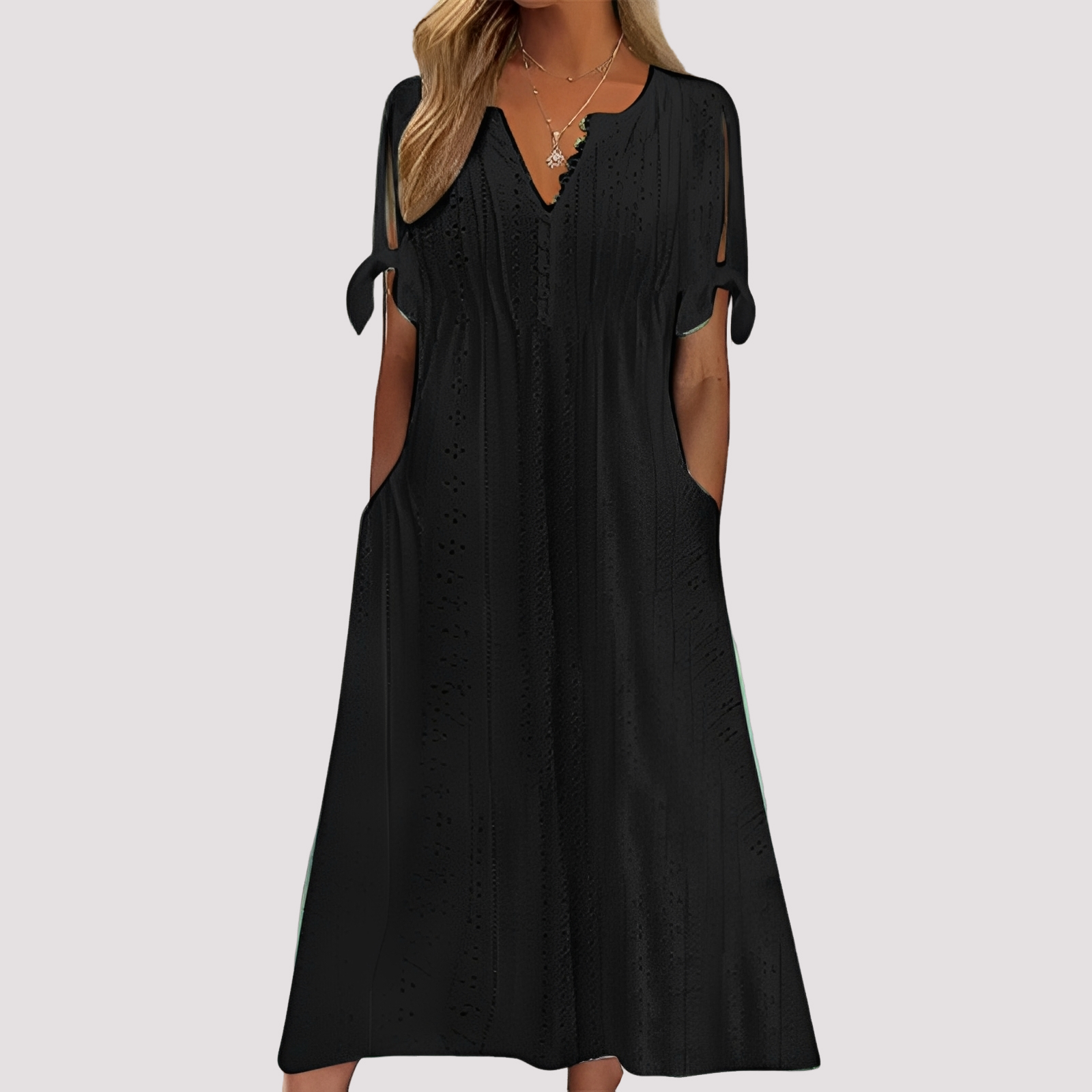 Maisy - Schickes Damenkleid mit Ausschnitten