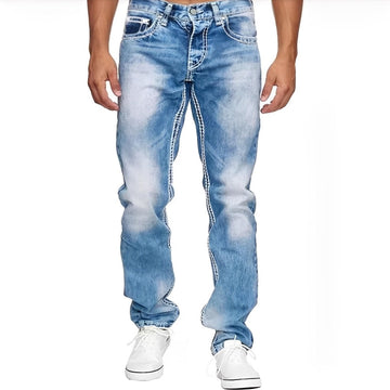 Stefan - Weite gerade Jeans mit Stretch für Männer