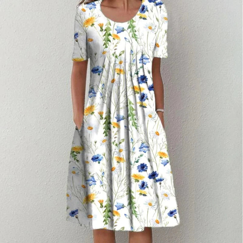 Erin - Stilvolles Kleid mit zartem Blumenmuster