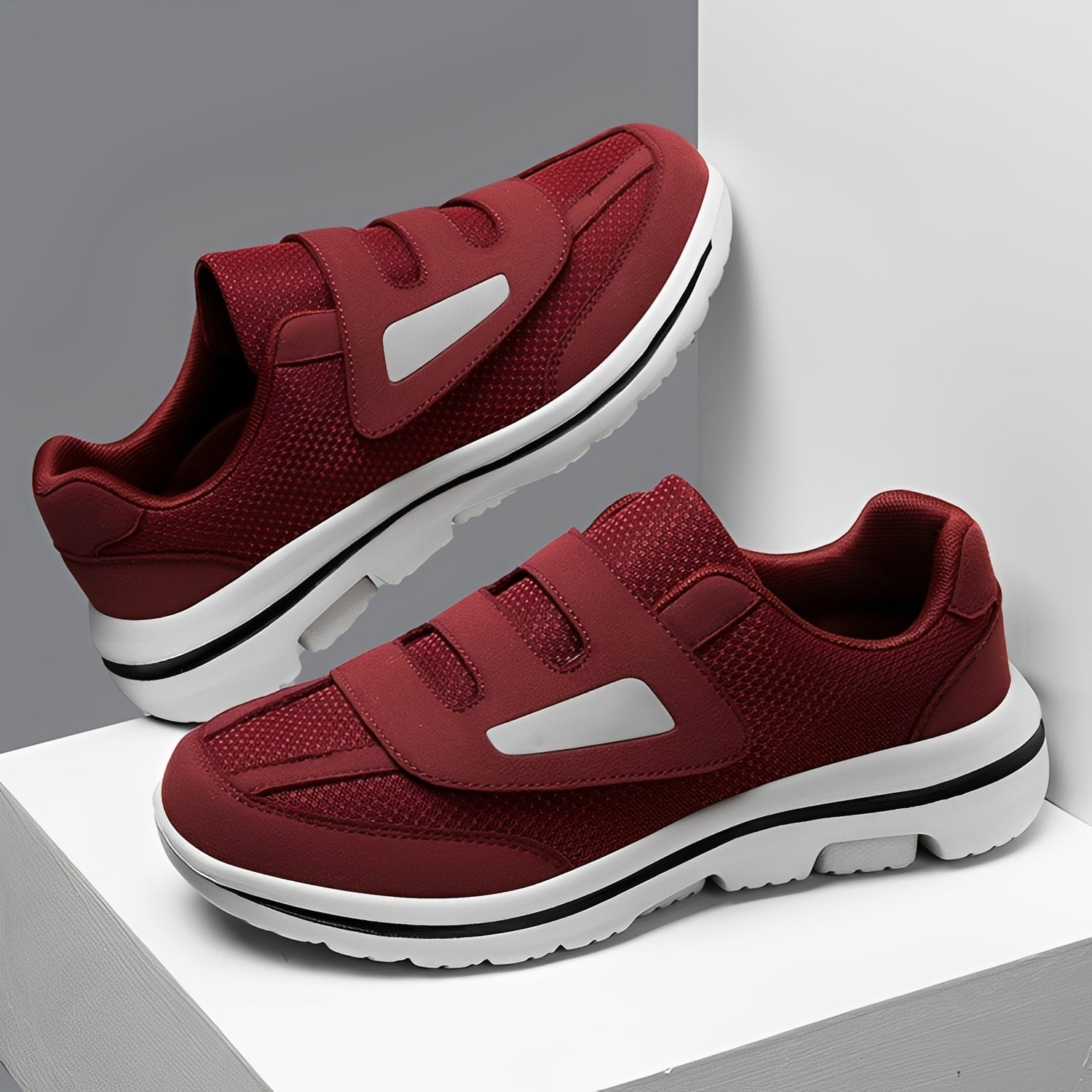 Justin - Elegante Damen-Ballerinas mit weißer Sohle