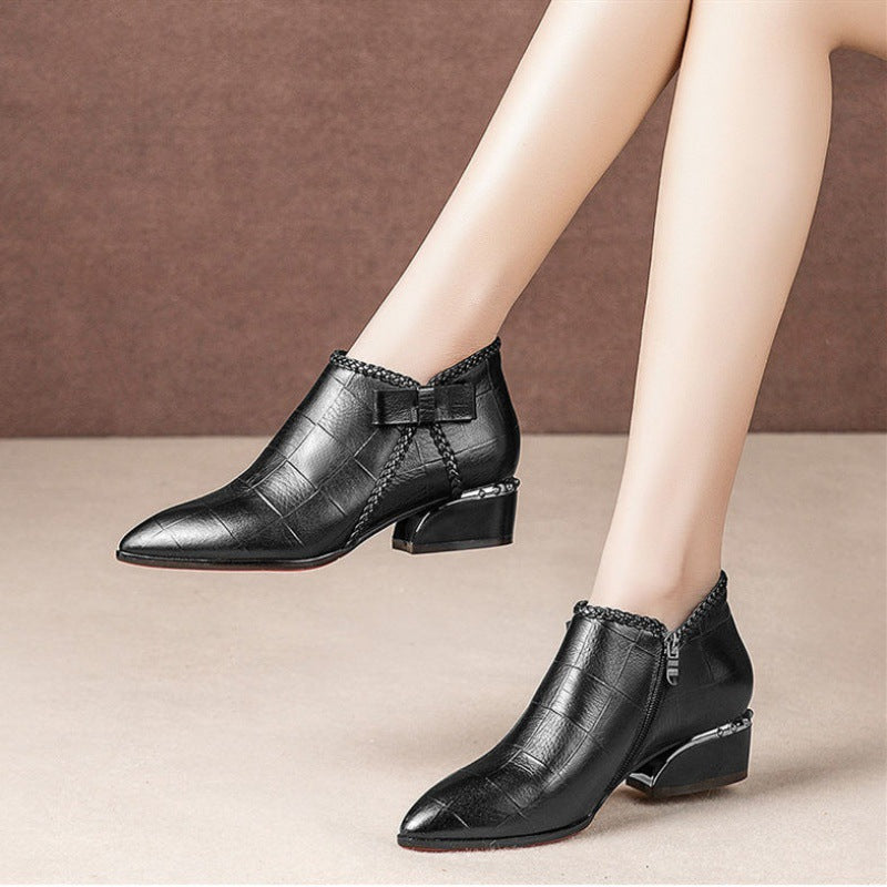 Georgina - Klassische Absatzstiefel für Damen