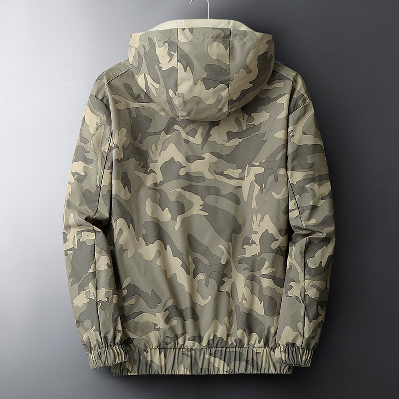 Edgar - Herren-Camouflagejacke mit Kapuze im taktischen Look