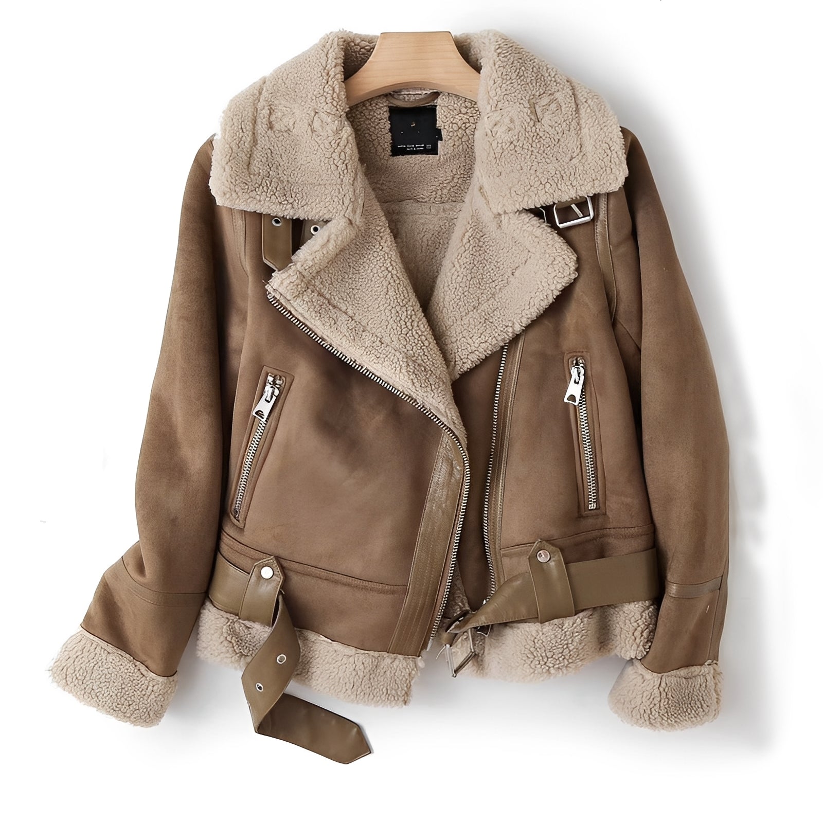 Alexa - Klassische, warme Damen-Wolljacke