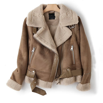 Alexa - Klassische, warme Damen-Wolljacke