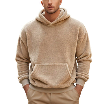 Phillip - Warmer Samt-Herren-Hoodie