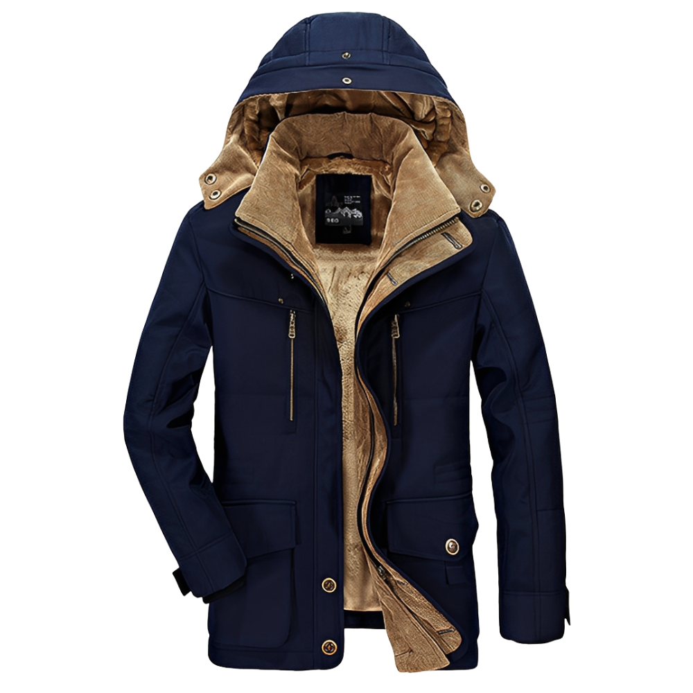 Harold - Winterjacke für Herren mit abnehmbarer Kapuze