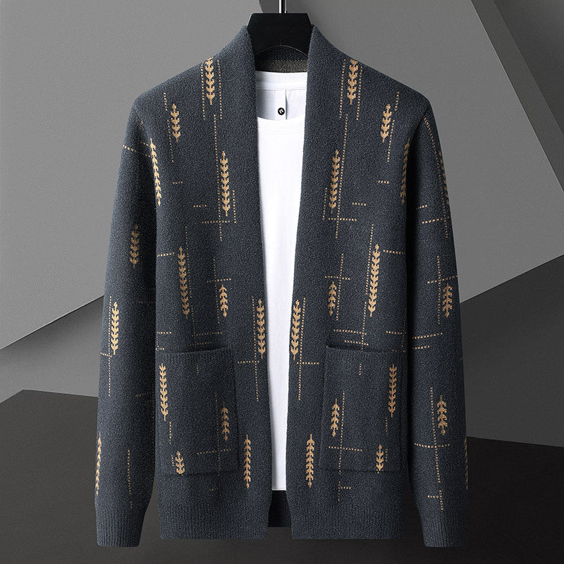 Phillip - Trendige Herrenstrickjacke mit Taschen