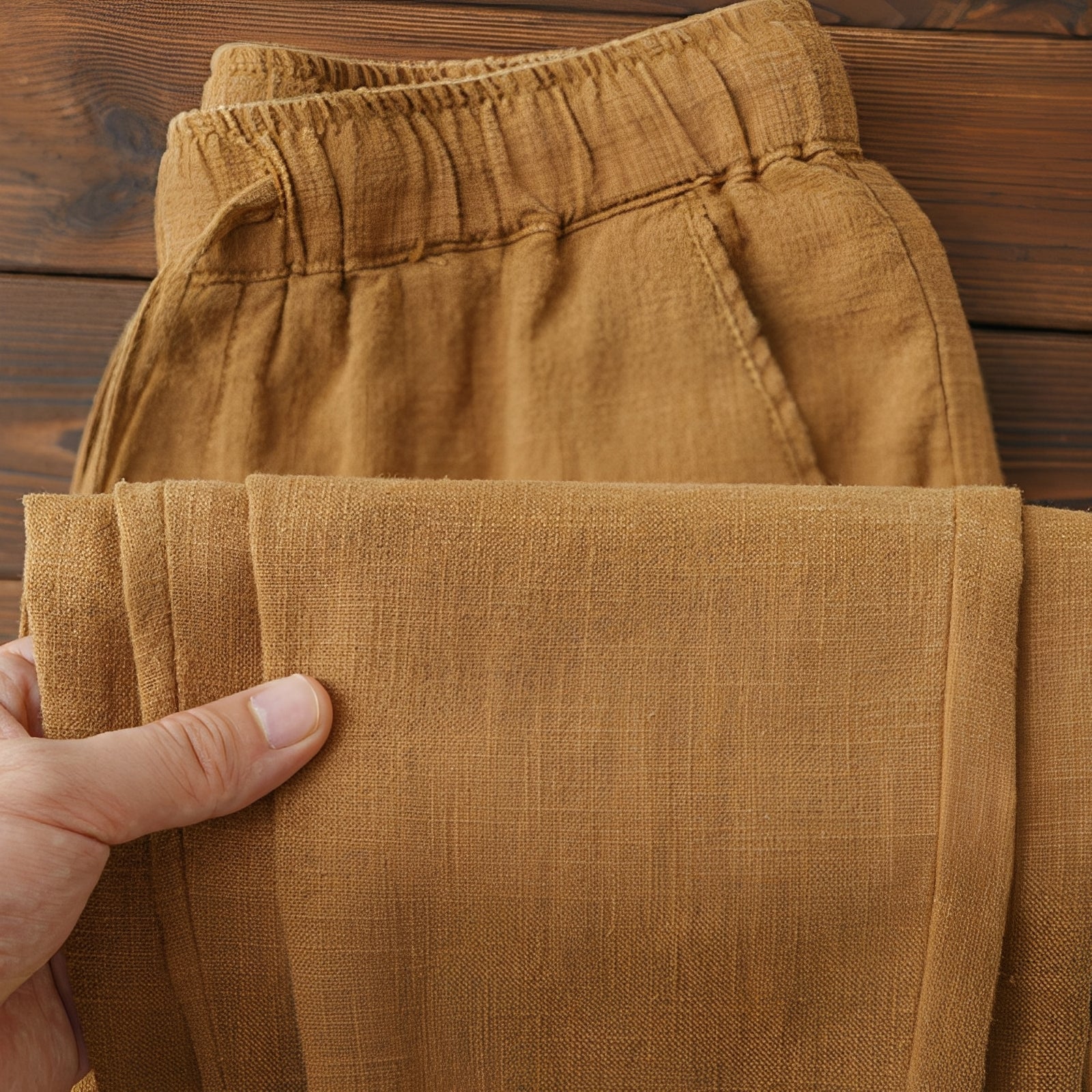 Eljude - Komfortable Herrenhose mit Kordelzug